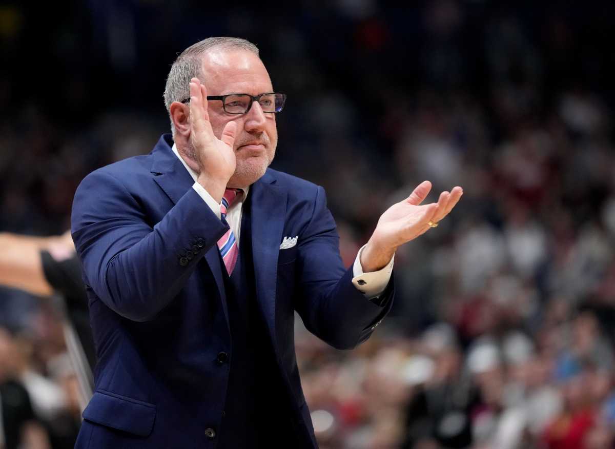Texas A&M head coach Buzz Williams during the championship SEC Men s Basketball Tournament game at Bridgestone Arena Sunday, March 12, 2023, in Nashville, Tenn. 